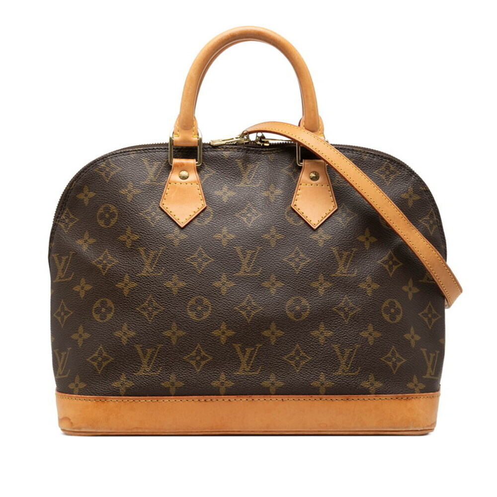 Louis Vuitton Monogram Alma PM (older model) Handbag/Shoulder Bag 2-way M5113...